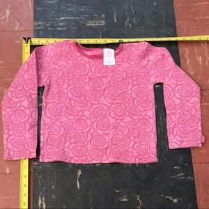 Vintage Barbie Floral Long Sleeve Shirt